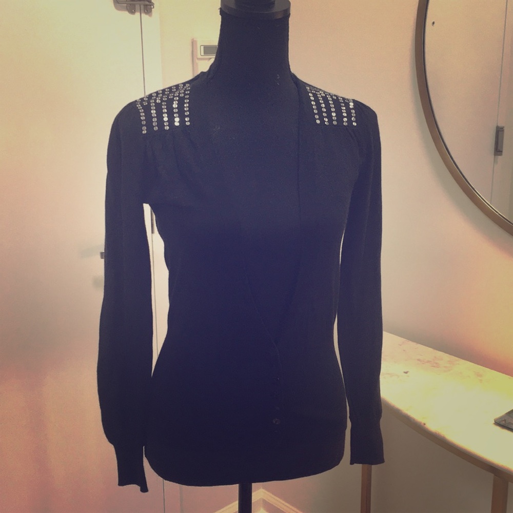 Jacket with sequins